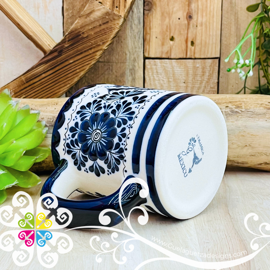 Taza Recta Mariposa - Barro Alta Temperatura - Single Clay Mug