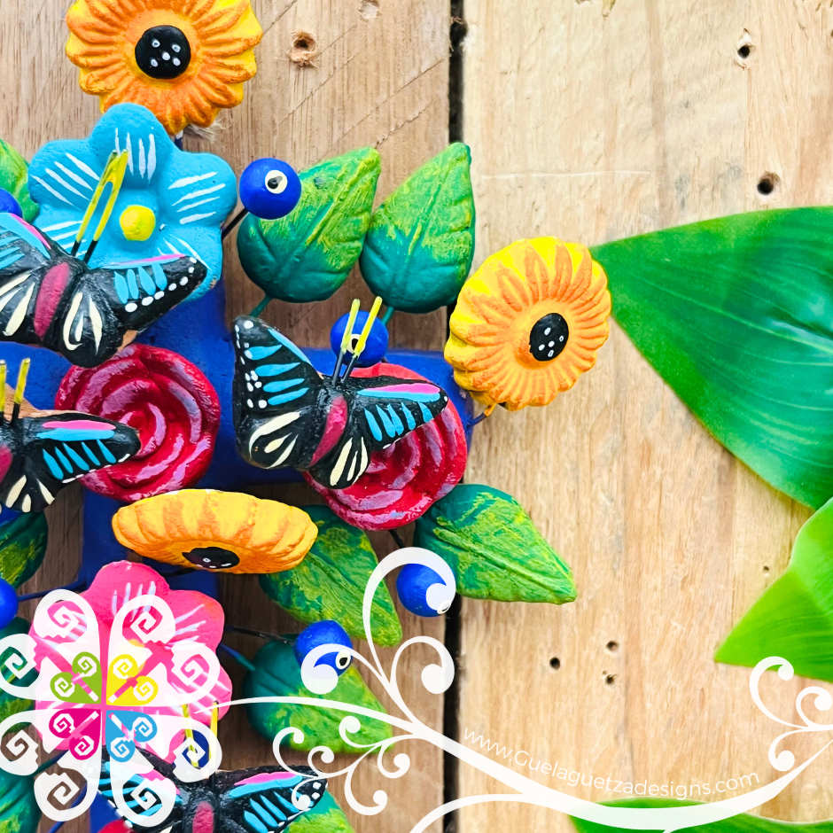 Cruz Pintado Home Decor - Barro Metepec