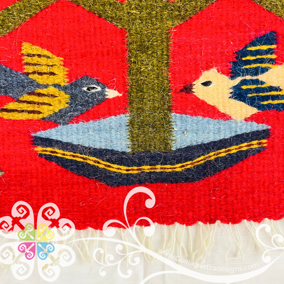 Arbol de la Vida Small Rug - 40 x 50 cm Teotitlan Collection