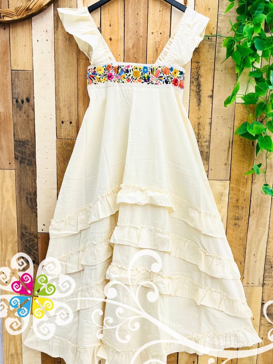 Mariola Maxi Dress - Embroider Women Dress