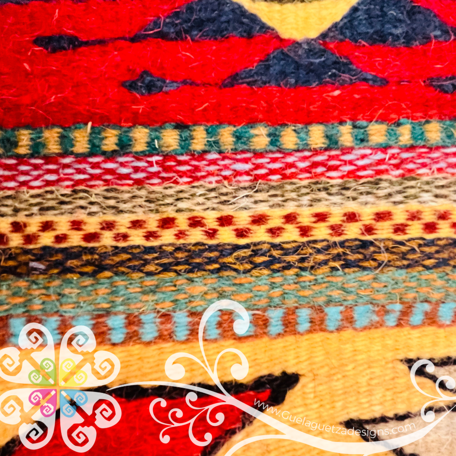 Diamante Zapoteco Medium Rug - 100 x 60 cm Teotitlan Collection