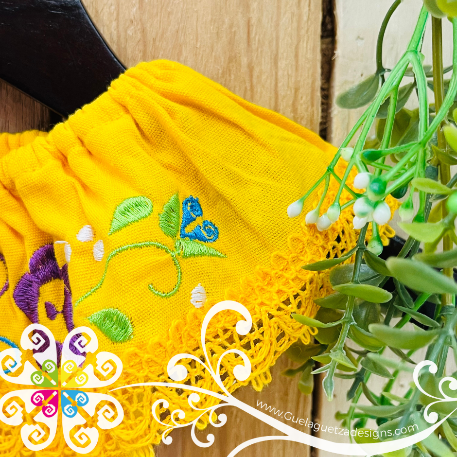 Yellow Traviesa Campesino One Piece - Children Clothing