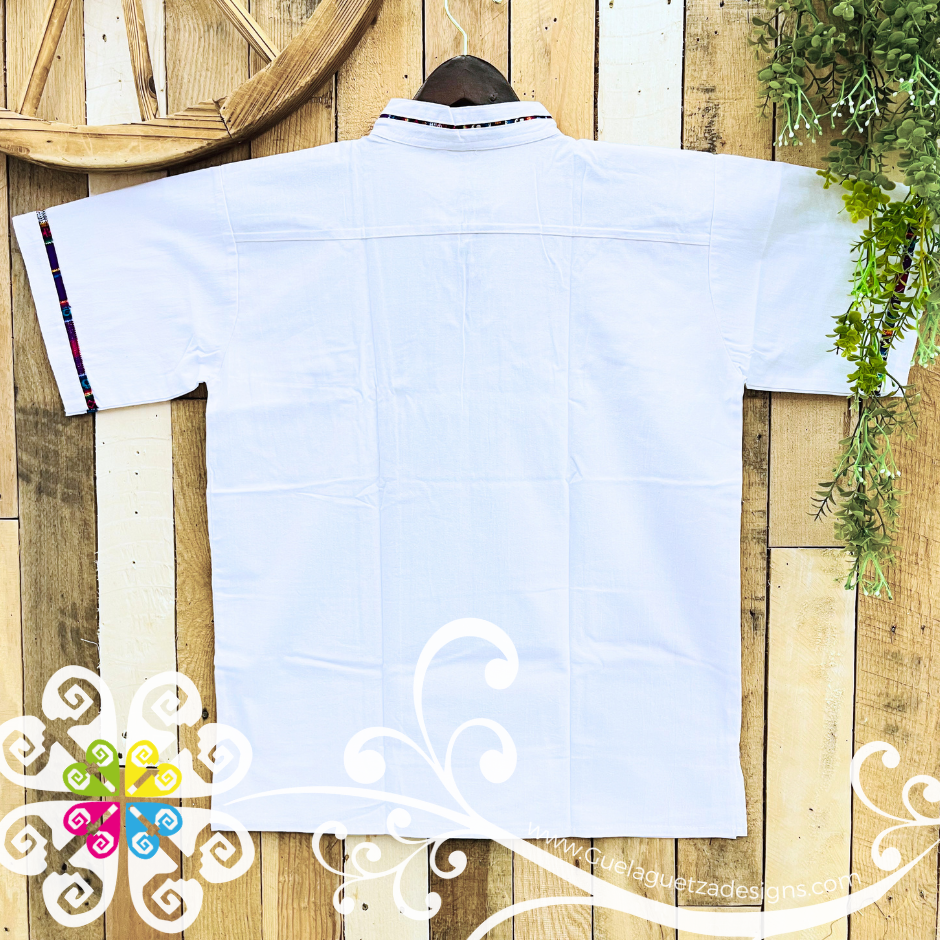 White Boliche Jareta Shirt - Men Shirt