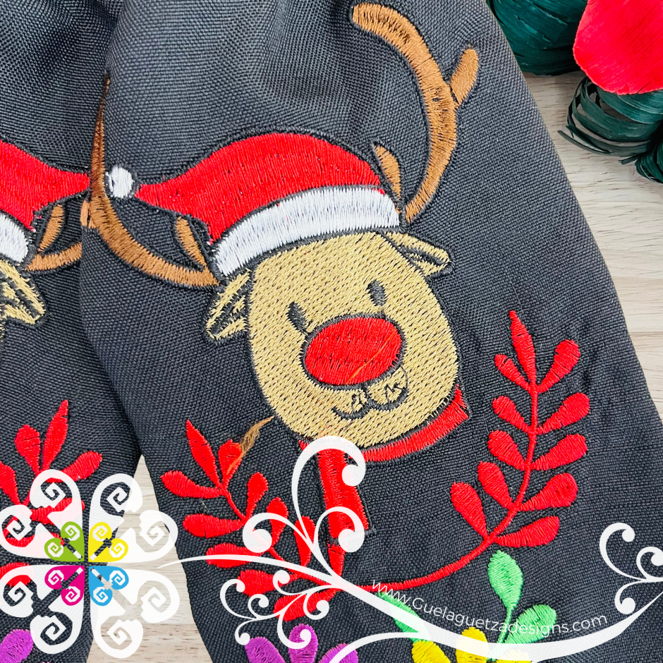 Reindeer Hair Bow - Hair Accessories