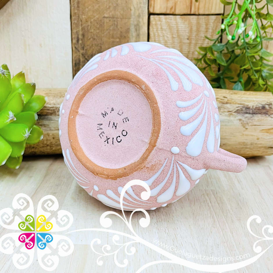 Pink Espiga Sugar Bowl