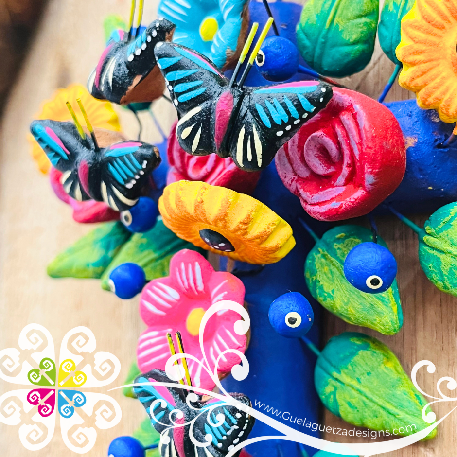 Cruz Pintado Home Decor - Barro Metepec