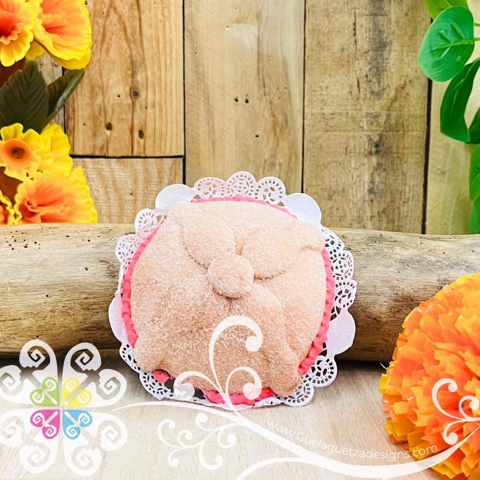 Mini Pan de Muerto Decor - Day of the Dead Ofrenda Decor