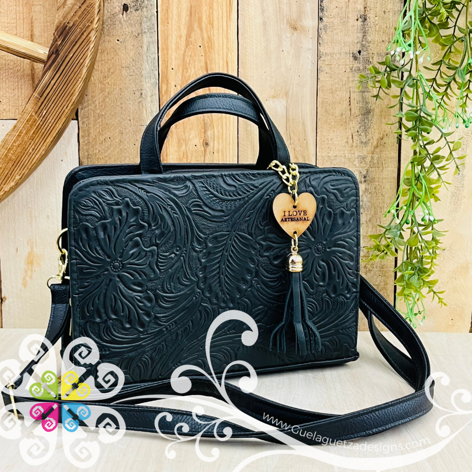 Ximena Leather Purse - Bolsa de piel