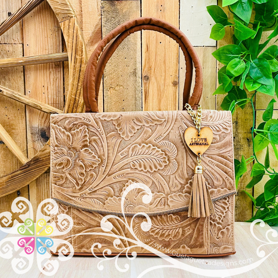 Fernanda Leather Purse - Bolsa de piel