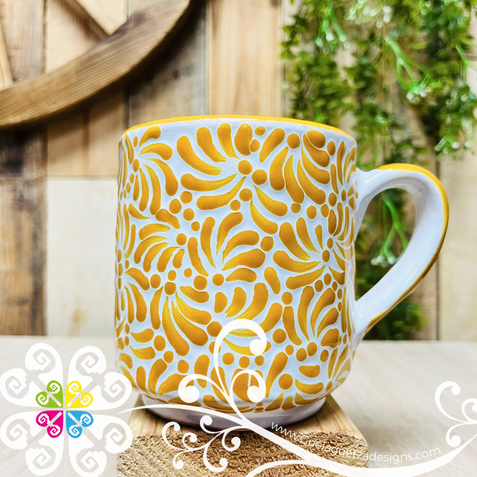 Yellow Pride Mug - Talavera Mug