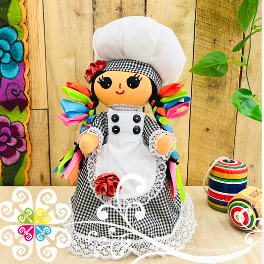 Chef Mexican Otomi Doll - Fina