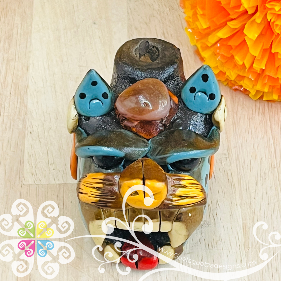 Medium Jaguar Ocarina Silbato - Resin & Epoxy Clay Whistle