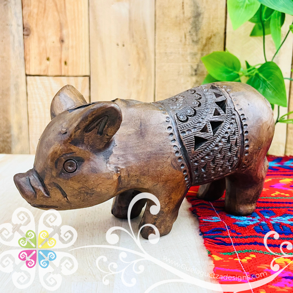 Cute Piggy Figure - Barro Cafe Oaxaca
