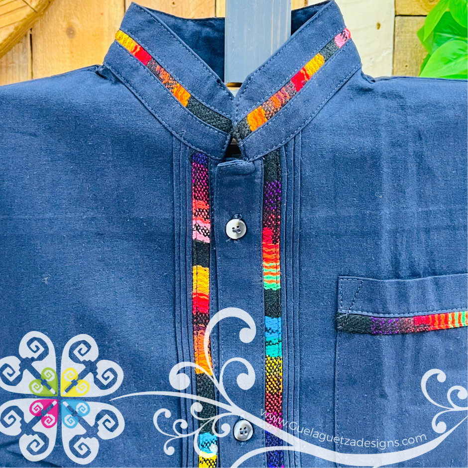 Navy Blue Coralillo Boy Shirt - Camisas de Niño