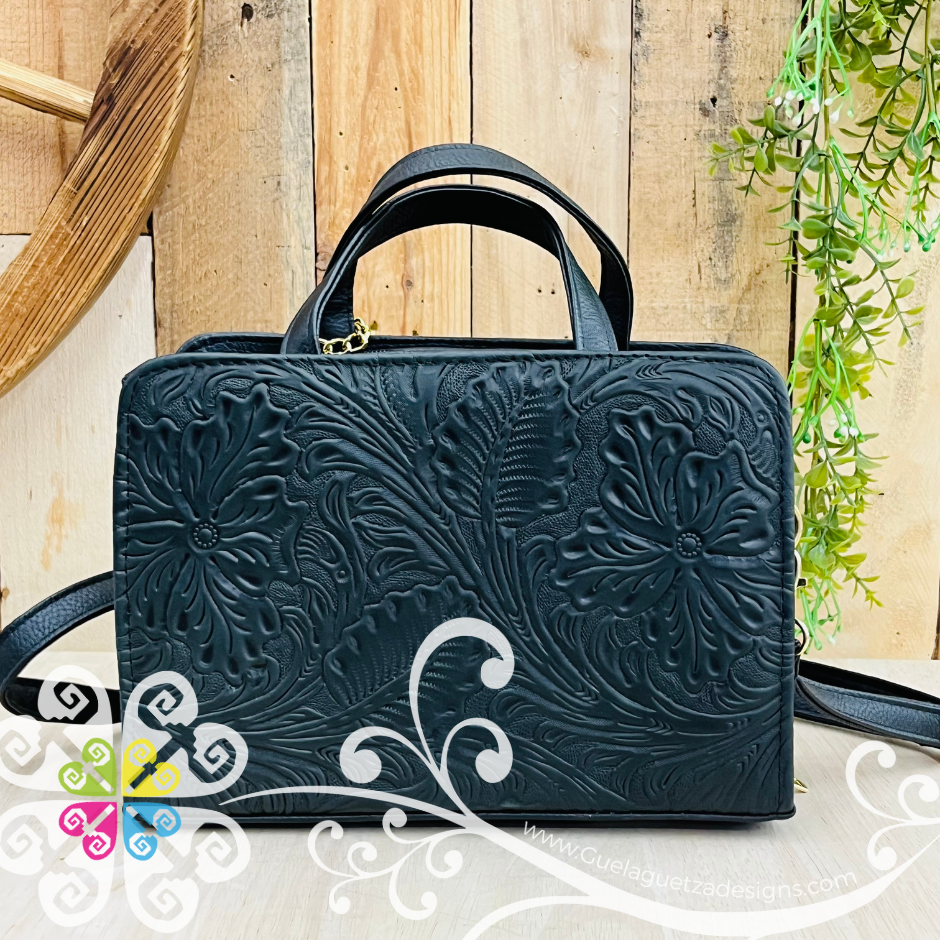 Ximena Leather Purse - Bolsa de piel