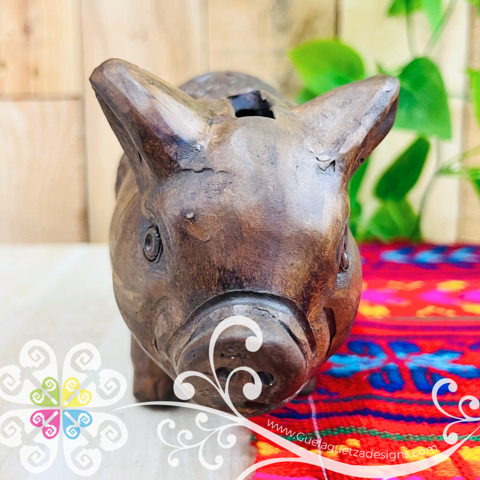 Cute Piggy Figure - Barro Cafe Oaxaca