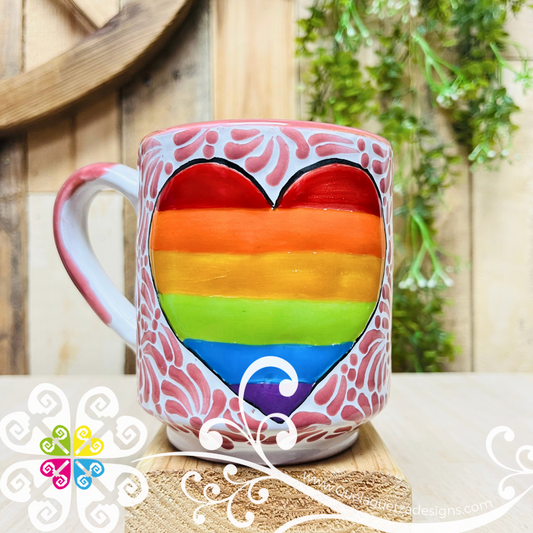 Pink Pride Mug - Talavera Mug