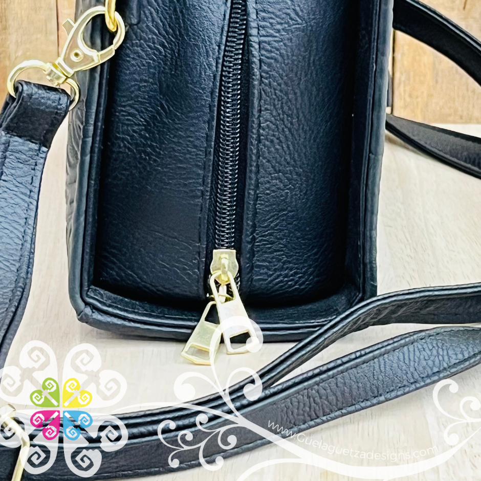 Ximena Leather Purse - Bolsa de piel