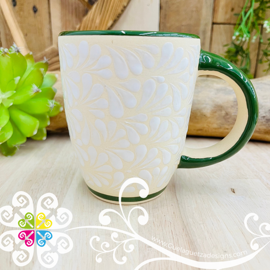 Taza Cono Piñata - Barro Alta Temperatura - Single Clay Mug