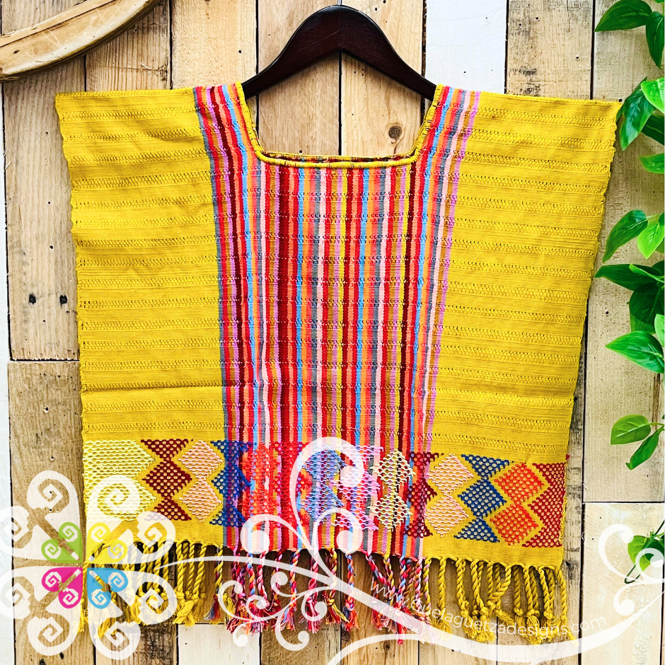 Tlalli Crop Top - Blusa Telar
