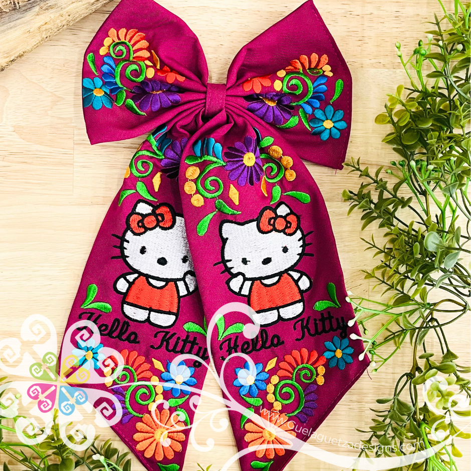 Kitty Hair Bow - Hair Accessories