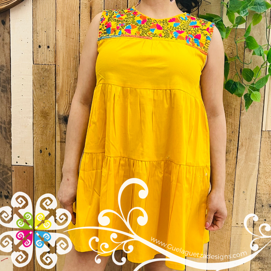 Large Bata Lupita - Embroider Women Dress