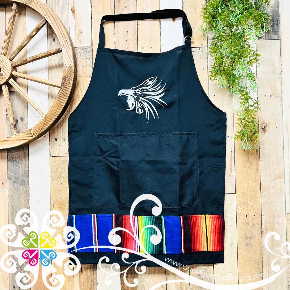Eagle Warrior Men Embroider Apron - Mandil