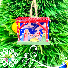 Extra Mini Portalito Ornament Navideno - Nativity Set
