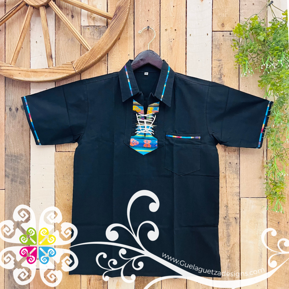 Black Coralillo Jareta Shirt - Men Shirt