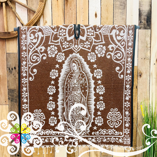 Guadalupe Gaban - Men Poncho with Hoodie