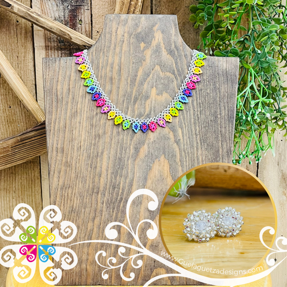 Beaded Picos Choker Set
