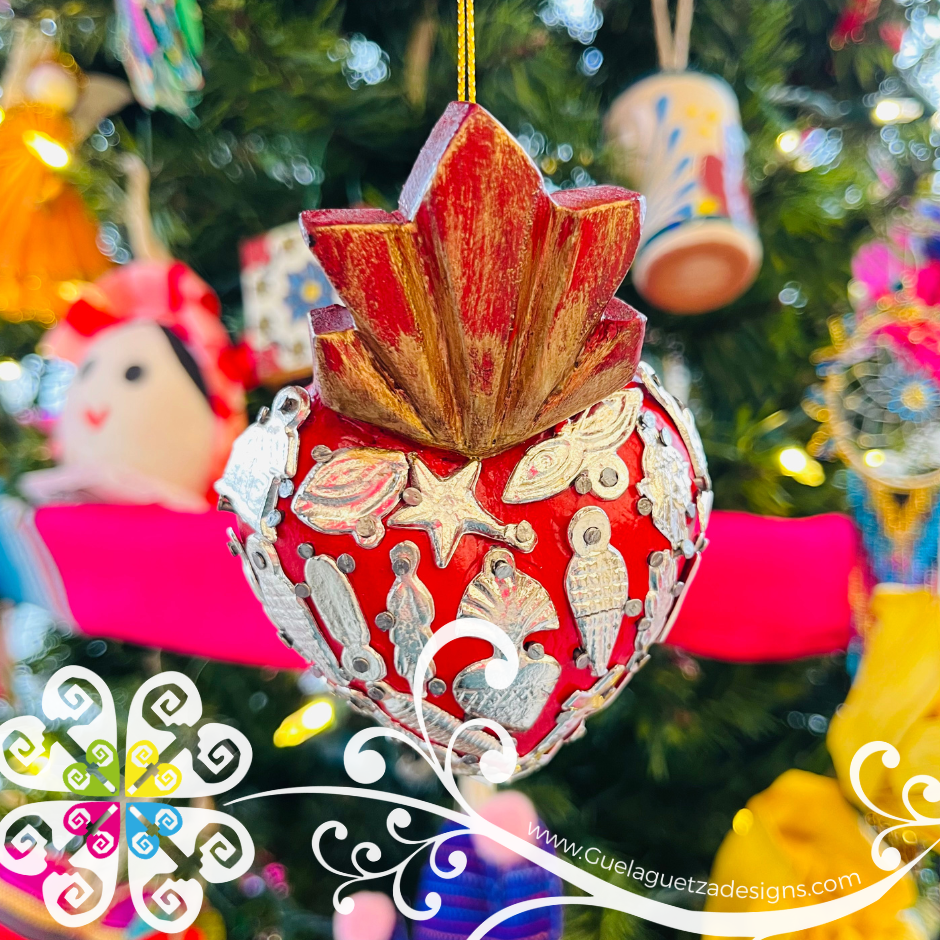 Mini Corazón De Milagros - Christmas Ornament