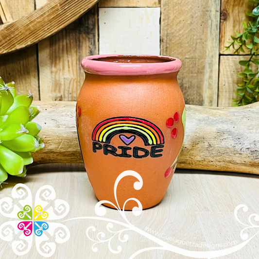 Rainbow - Cantarito Pride - Single Clay Cantarito