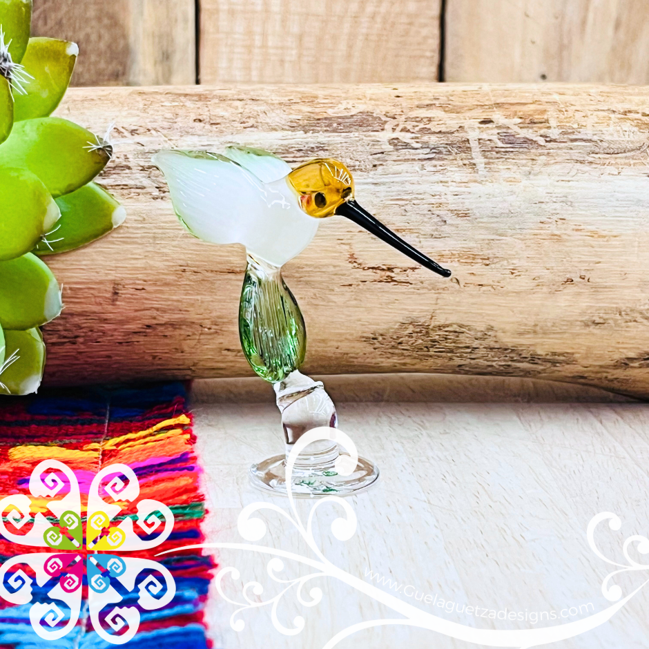 Mini Glass Hummingbird- Vidrio Soplado Trinkets