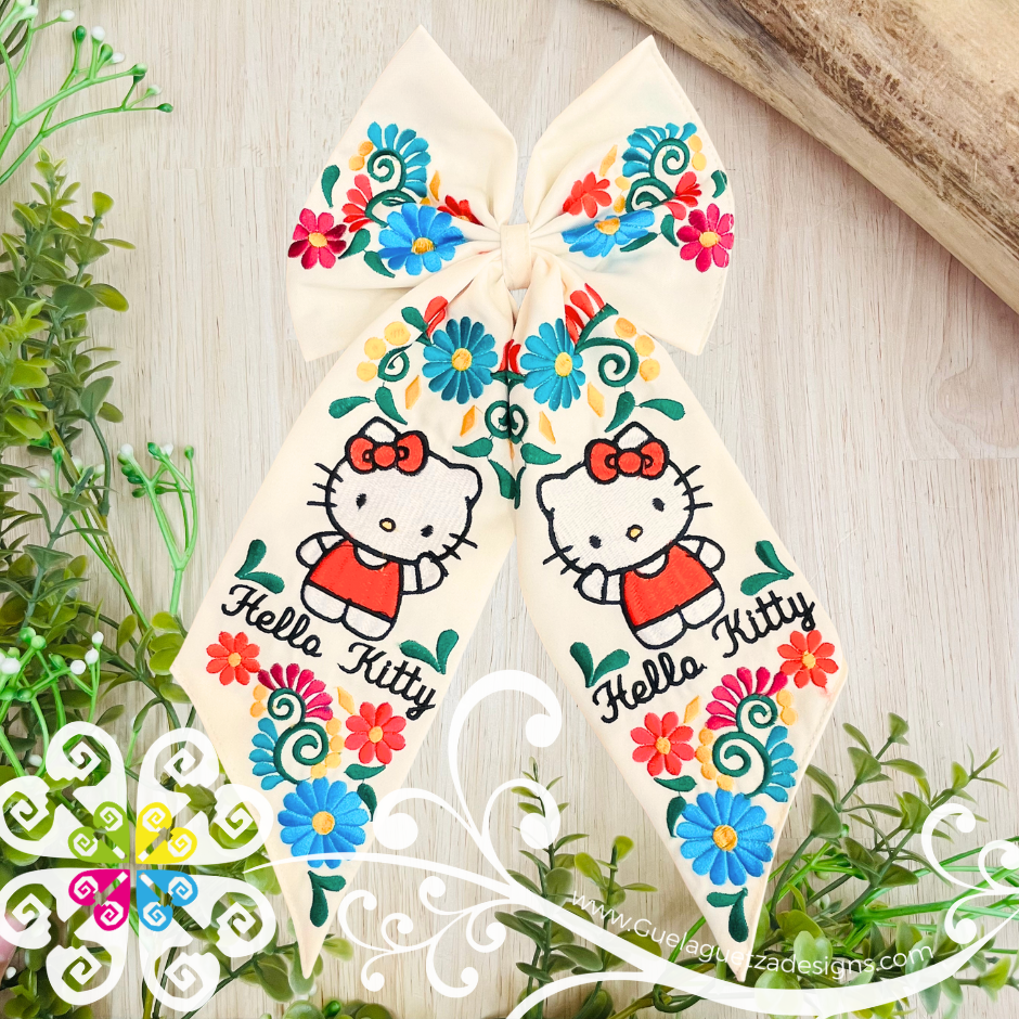 Kitty Hair Bow - Hair Accessories