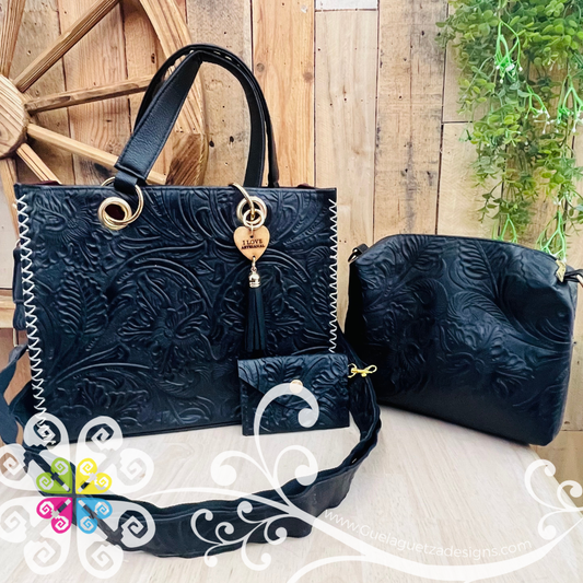 Dora Leather Purse - Bolsa de piel