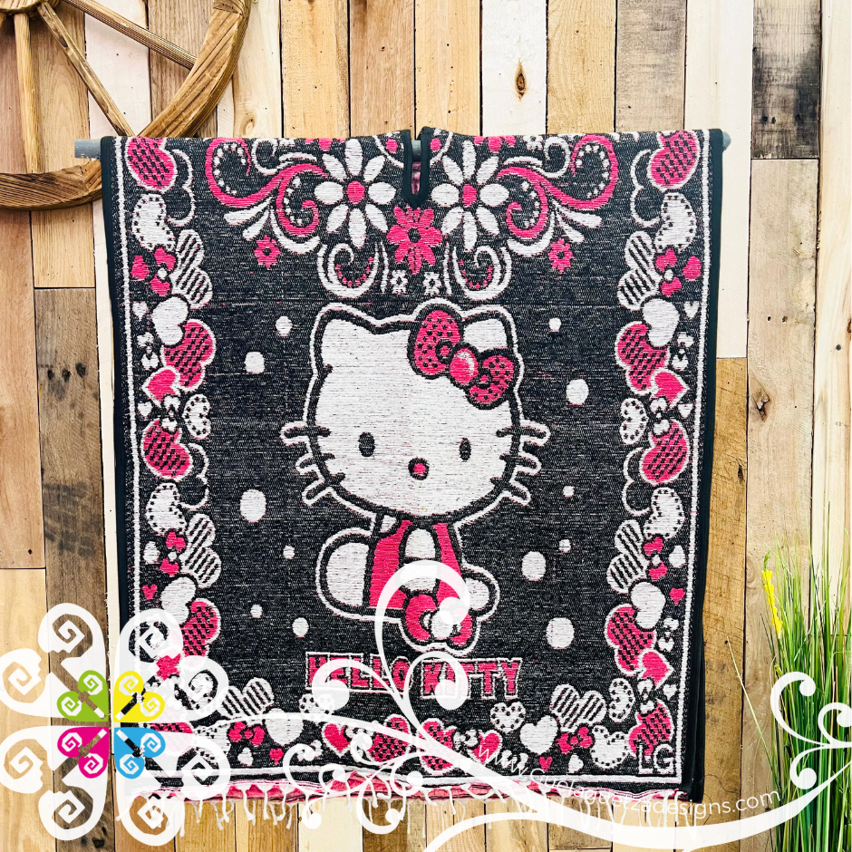 Hello Kitty Gaban - Poncho with Hoodie