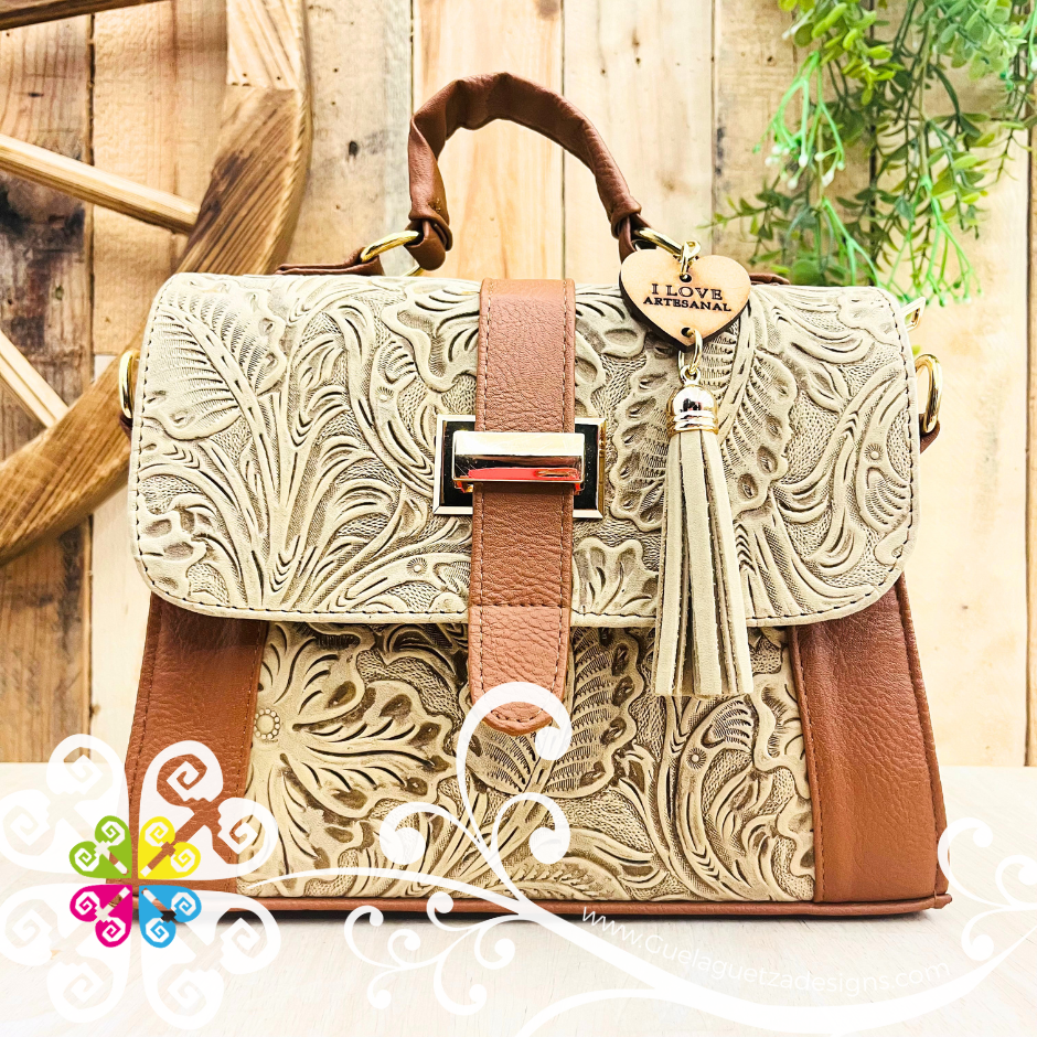 Karina Leather Purse - Bolsa de piel
