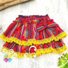 Red Primavera Girl Set - Mexican Children Outfit