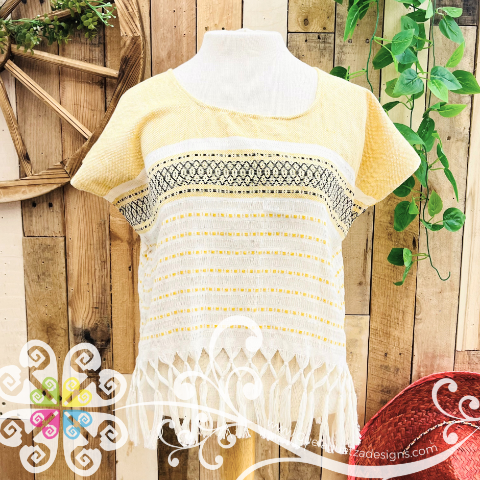 Telar Crop Top-  Pedal Loom Top