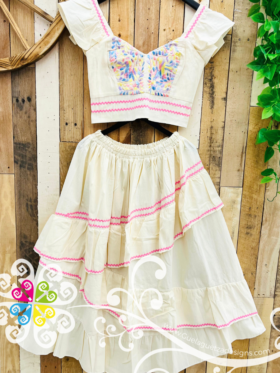 Espiguilla Set- Women Top and Skirt Set