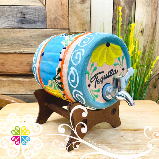 Barril Tequilero with Wood Base