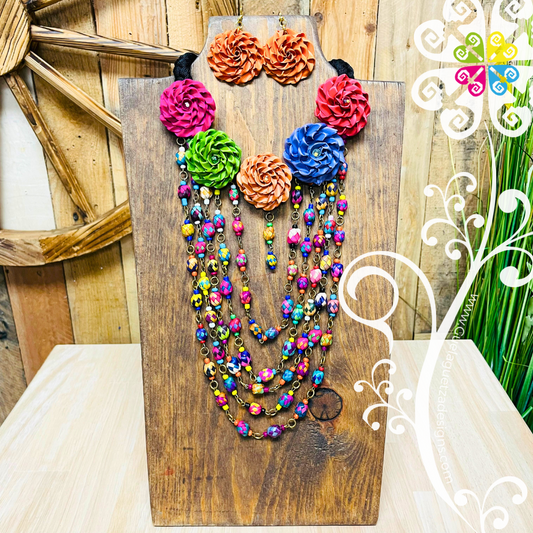 Elegant Flower Palm Set