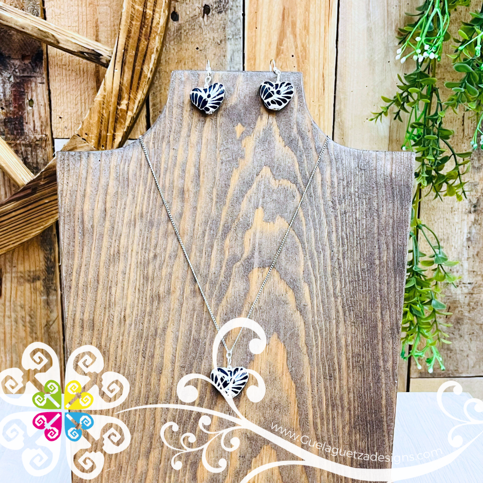 Corazones Talavera Necklace Set - Talavera Accessories