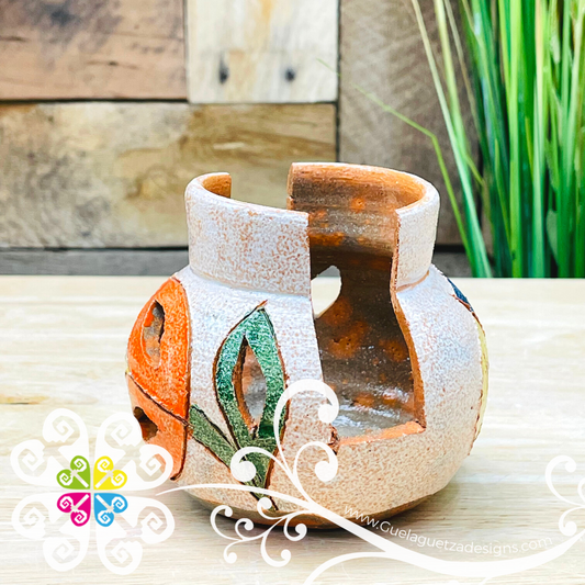 Floreado Rustic Napkin Holder - Barro Oaxaca