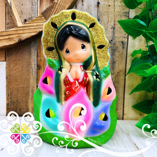 Medium Animated Virgen de Guadalupe - Lamp