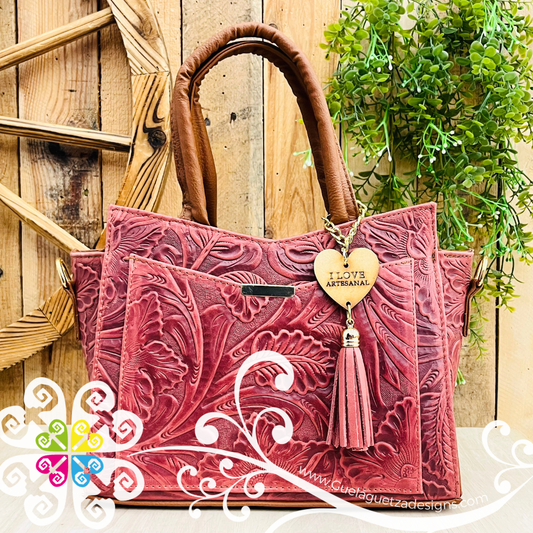 Bochis Leather Purse - Bolsa de piel