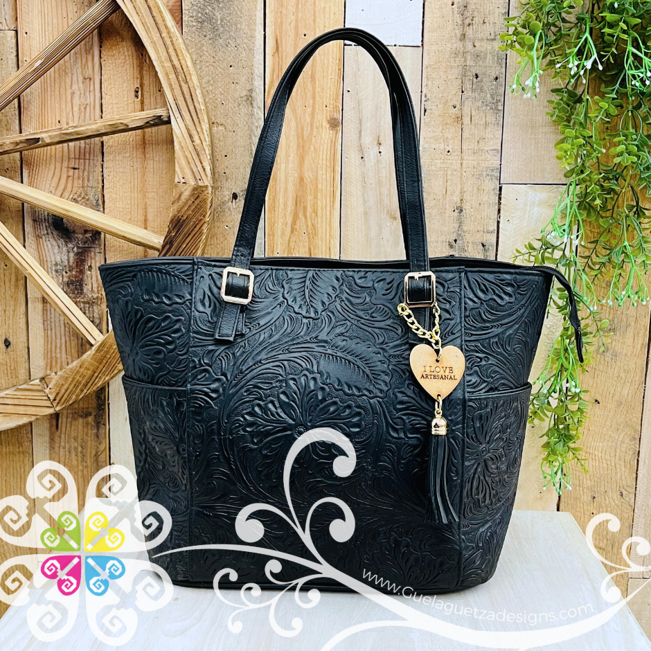 Lupita Leather Purse - Bolsa de piel