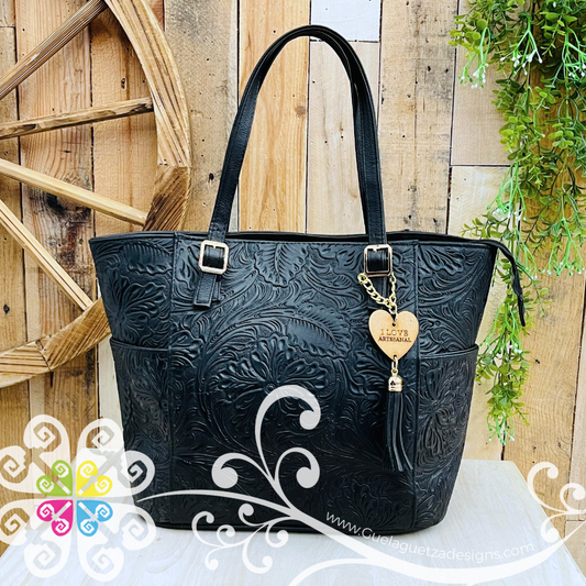 Lupita Leather Purse - Bolsa de piel