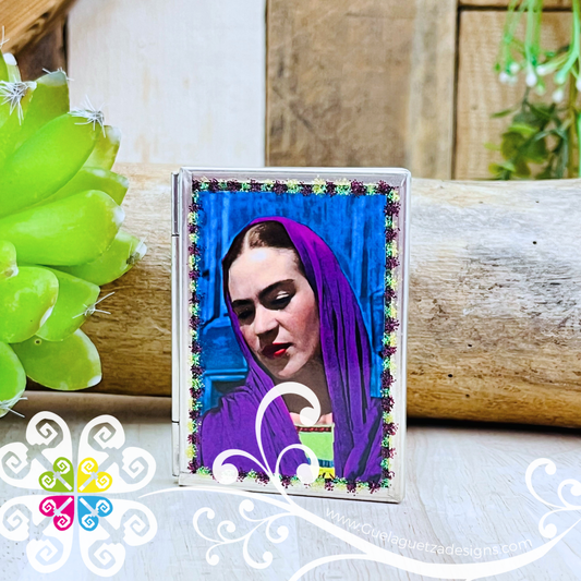 Frida Pocket Mirror - Hojalata San Miguel Collection